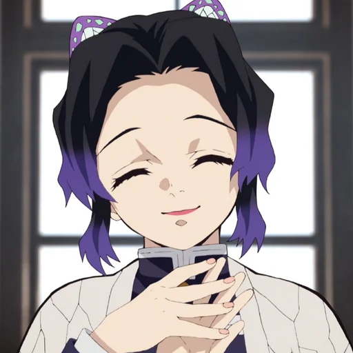 🦋 Стикер «ˢʰⁱⁿᵒᵇᵘ ᴹⁱᵗˢᵘʳⁱ ᴷᵃⁿᵃᵒ» для Telegram