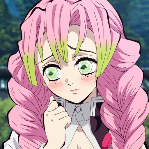 💗 Стикер «ˢʰⁱⁿᵒᵇᵘ ᴹⁱᵗˢᵘʳⁱ ᴷᵃⁿᵃᵒ» для Telegram