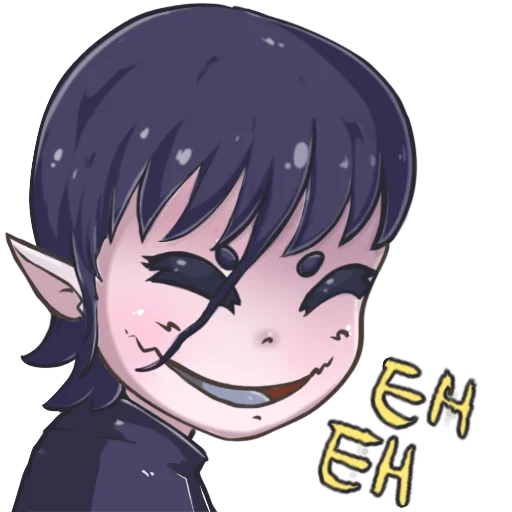 🥴 Стикер «Shinozaki Sisters» для Telegram