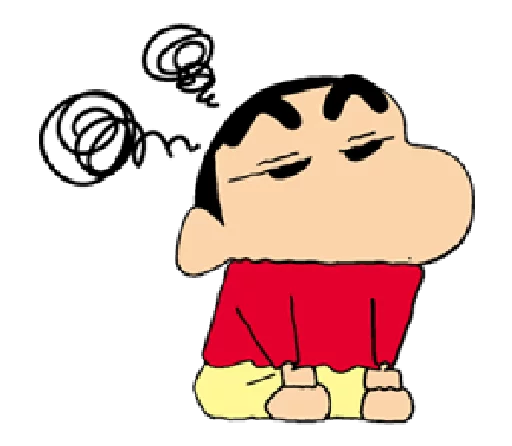 😕 Стикер «Shin Chan» для Telegram