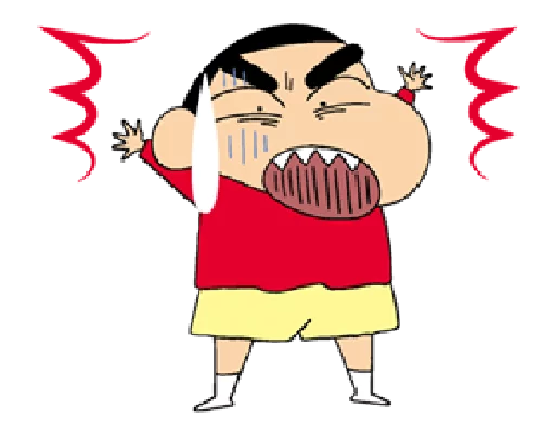 😧 Стикер «Shin Chan» для Telegram