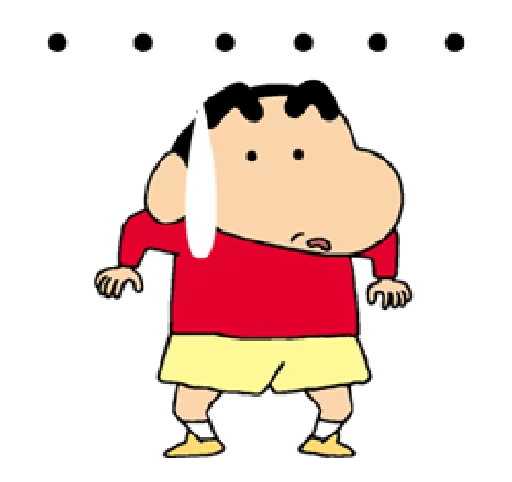 🤐 Стикер «Shin Chan» для Telegram