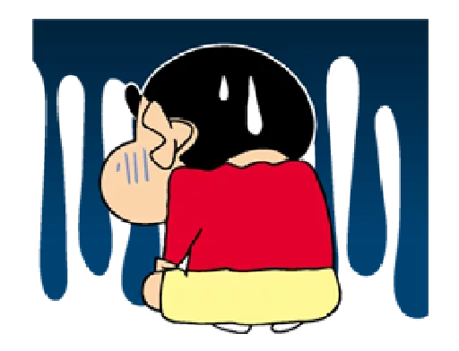 😰 Стикер «Shin Chan» для Telegram