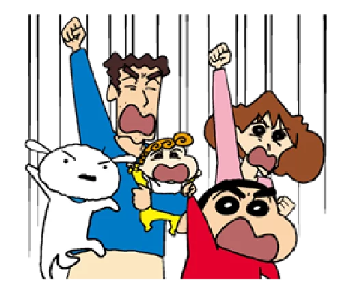 🙌 Стикер «Shin Chan» для Telegram