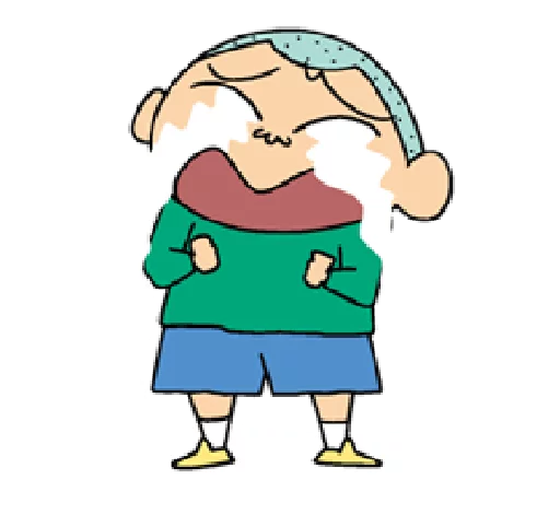 😭 Стикер «Shin Chan» для Telegram