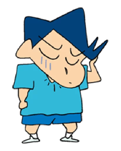 😥 Стикер «Shin Chan» для Telegram