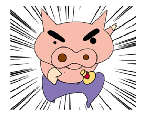 👊 Стикер «Shin Chan» для Telegram