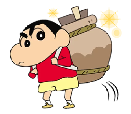 😐 Стикер «Shin Chan» для Telegram