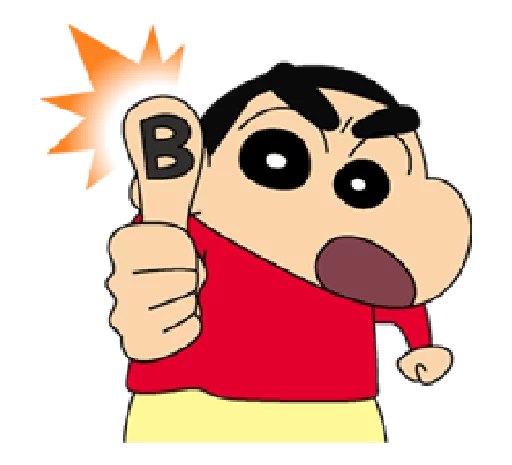 👍 Стикер «Shin Chan» для Telegram