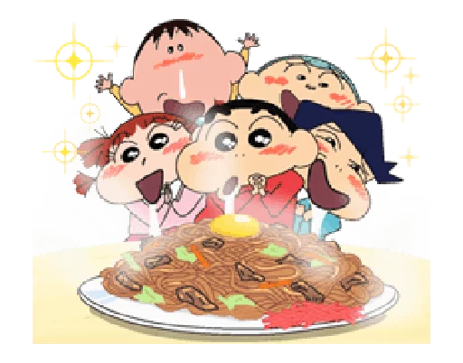 😍 Стикер «Shin Chan» для Telegram