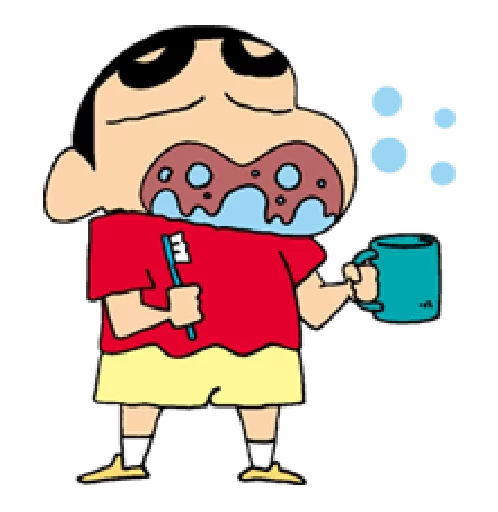 🛀 Стикер «Shin Chan» для Telegram