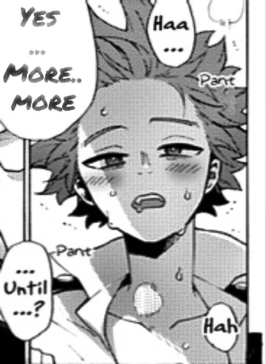 🥵 Стикер «Hitoshi Shinso» для Telegram
