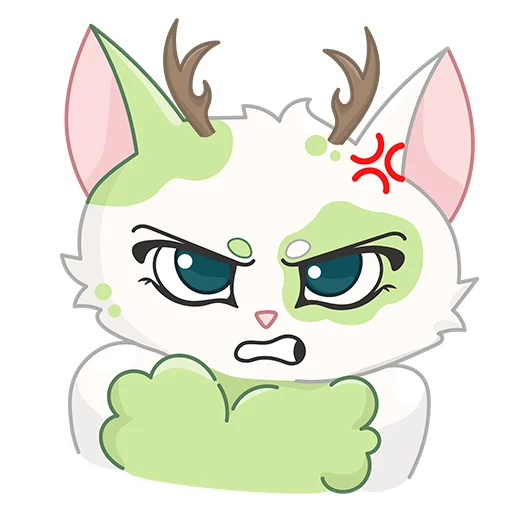 😡 Стикер «Cute animals VK ShinyArrowWay» для Telegram