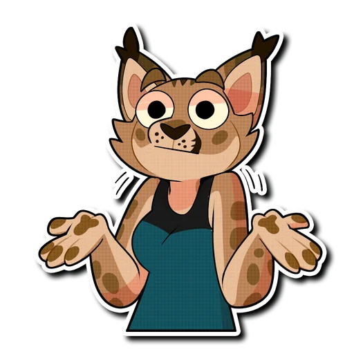 🤷 Стикер «Shio» для Telegram