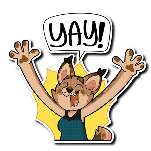 😄 Стикер «Shio» для Telegram