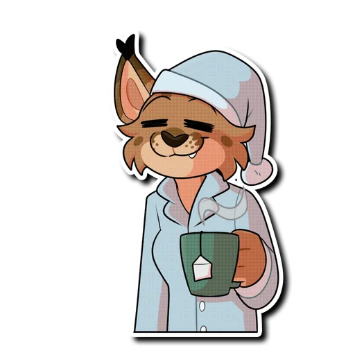 ☕️ Стикер «Shio» для Telegram