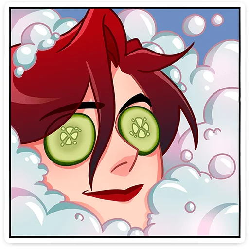 🛀 Стикер «Шира» для Telegram