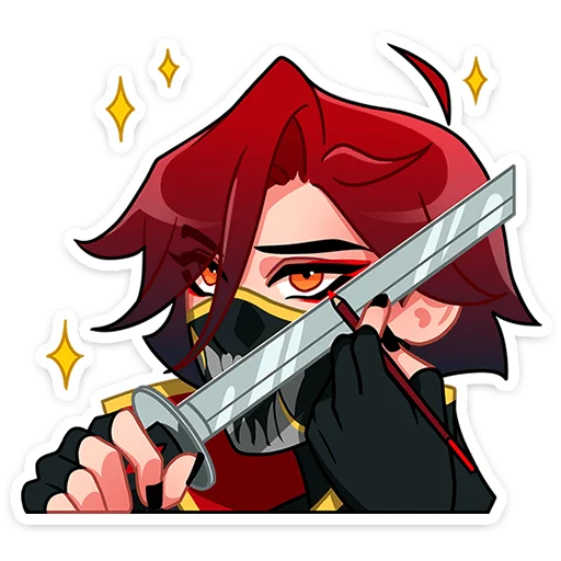 🗡 Стикер «Шира» для Telegram