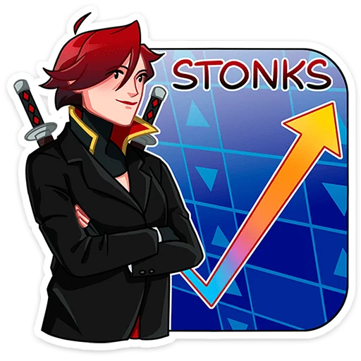 📈 Стикер «Шира» для Telegram