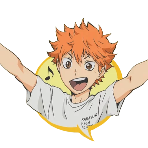 👍 Стикер «Shiri16&;s Haikyuu» для Telegram