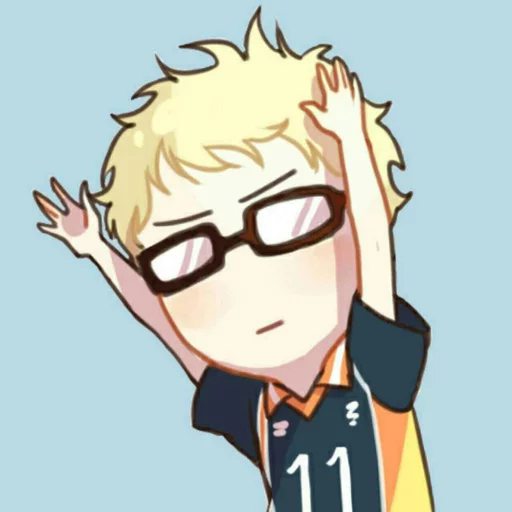😆 Стикер «Shiri16&;s Haikyuu» для Telegram