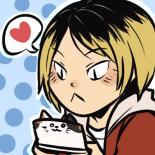 😚 Стикер «Shiri16&;s Haikyuu» для Telegram