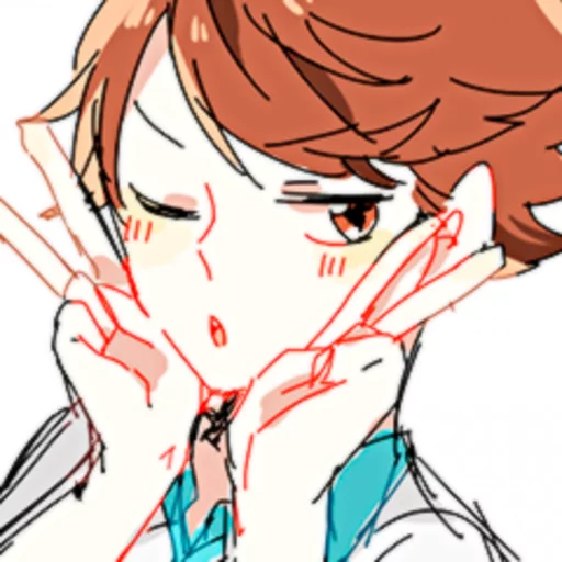 😉 Стикер «Shiri16&;s Haikyuu» для Telegram