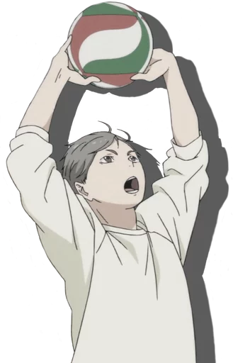🏐 Стикер «Shiri16&;s Haikyuu» для Telegram