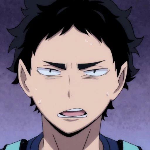 😠 Стикер «Shiri16&;s Haikyuu» для Telegram