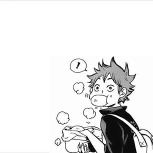 😋 Стикер «Shiri16&;s Haikyuu» для Telegram