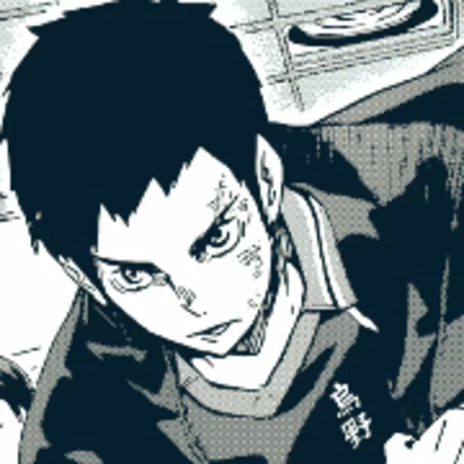 😠 Стикер «Shiri16&;s Haikyuu» для Telegram