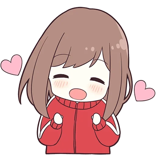 🥰 Стикер «Широ тян» для Telegram