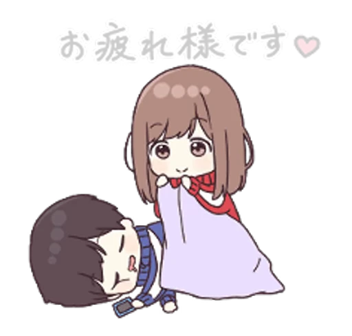 💤 Стикер «Широ-тян» для Telegram