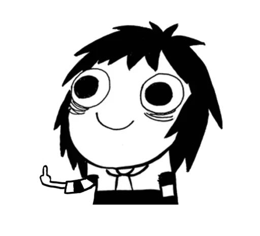 😏 Стикер «Wide-eyed» для Telegram