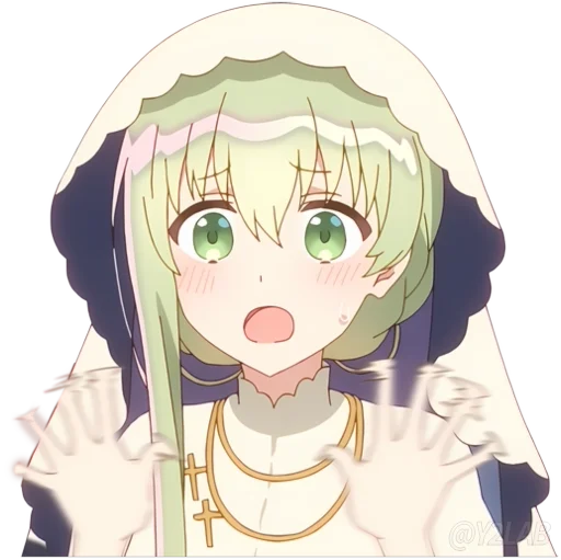 🙅‍♀️ Стикер «Saint Cecilia and Pastor Lawrence» для Telegram