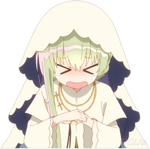 😣 Стикер «Saint Cecilia and Pastor Lawrence» для Telegram