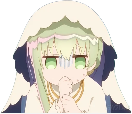 😨 Стикер «Saint Cecilia and Pastor Lawrence» для Telegram