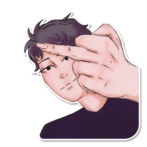 🖕 Стикер «Shisui Uchiha» для Telegram