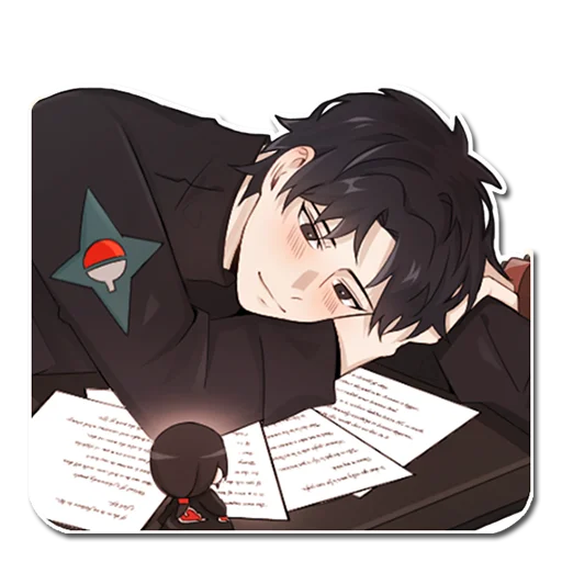 ☺️ Стикер «Shisui Uchiha» для Telegram