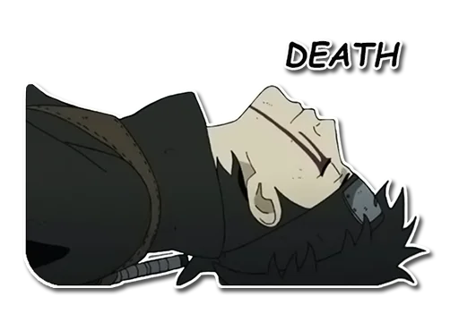 ☠️ Стикер «Shisui Uchiha» для Telegram
