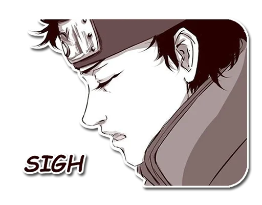 😩 Стикер «Shisui Uchiha» для Telegram