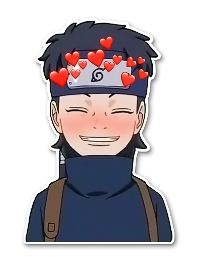 🥰 Стикер «Shisui Uchiha» для Telegram
