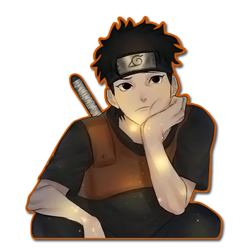 🤔 Стикер «Shisui Uchiha» для Telegram