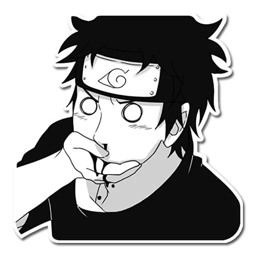 ❗️ Стикер «Shisui Uchiha» для Telegram