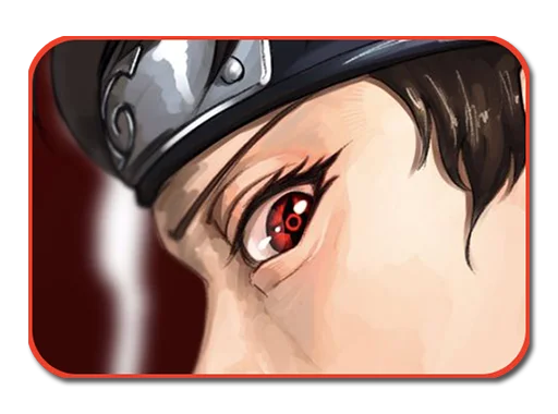 👁 Стикер «Shisui Uchiha» для Telegram