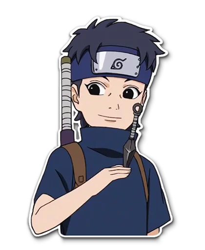 Стикерпак Shisui Uchiha для Telegram