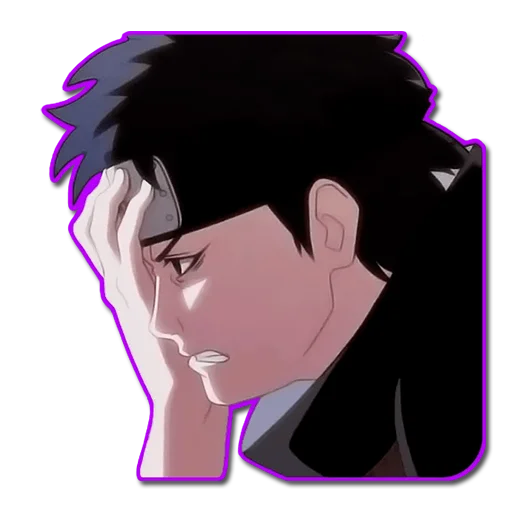 😡 Стикер «Shisui Uchiha» для Telegram