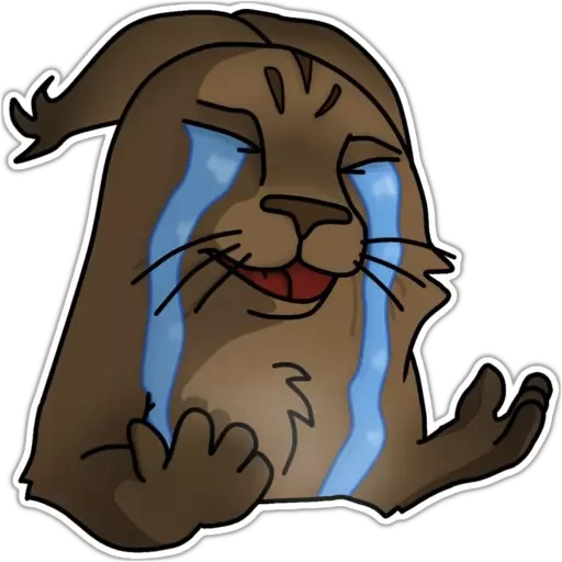 😭 Стикер «Большой Шлёпа» для Telegram