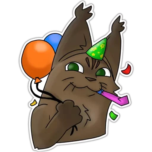 🥳 Стикер «Большой Шлёпа» для Telegram
