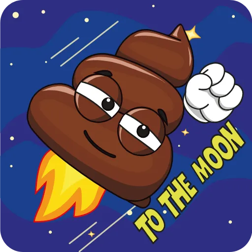 🚀 Стикер «ShitCoin» для Telegram